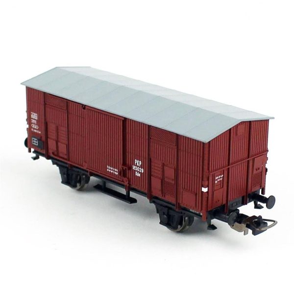 1/87 PKP III Kapalı Kasalı Model Tren Yük Vagonu, Piko 24512 - Görsel 3