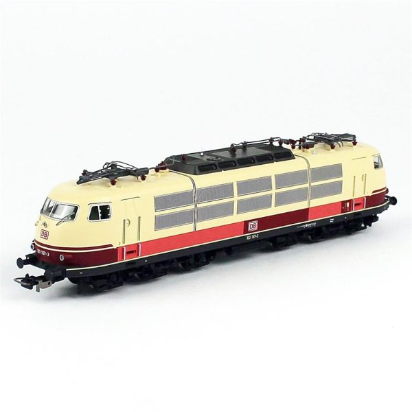 1/87 DB AG V BR 103 kurz + DSS PluX22 (Sesli) Model Tren Elektrikli Lokomotifi, Piko 51689 - Görsel 4