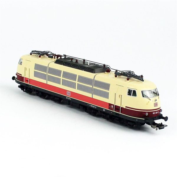 1/87 DB AG V BR 103 kurz + DSS PluX22 (Sesli) Model Tren Elektrikli Lokomotifi, Piko 51689 - Görsel 3