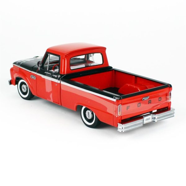 1/18 1965 Ford F-100 Diecast Kamyonet Modeli, Sunstar 1304 - Görsel 3