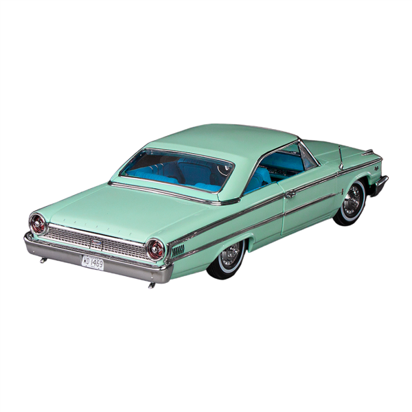 1/18 1963 Ford Galaxie 500/XL Hardtop Diecast Modeli, Sunstar 1469 - Görsel 3