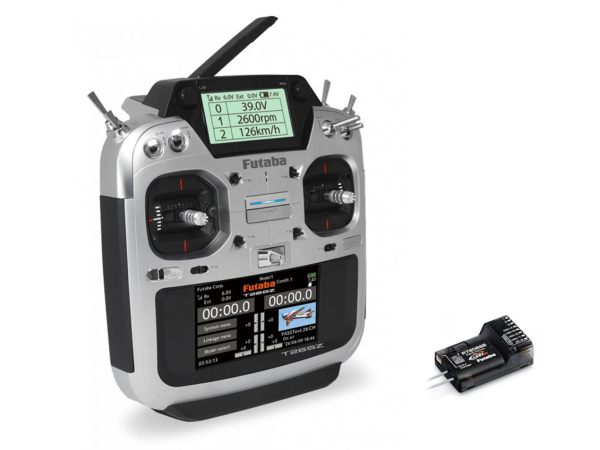 26SZ Hava Aracı Kumandası R7214SB Alıcı 2.4Ghz LiPo Bataryalı FASSTest T-FHSS S-FHSS