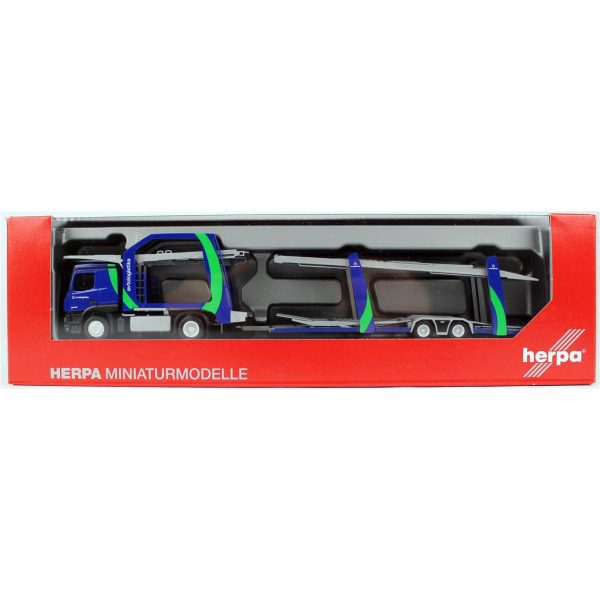 1/87 MB Actros Araba Taşıyıcı Küçük Tır Modeli, Herpa 315012 - Görsel 4