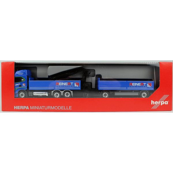 1/87 Iveco S-Way Küçük Kamyon Ve Römorku Modeli, Herpa 315265 - Görsel 4
