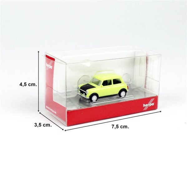 1/87 Mini Cooper Küçük Mayfair Modeli, Herpa 421140 - Görsel 5