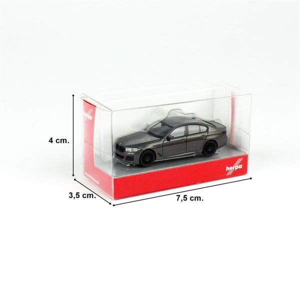 1/87 BMW Alpina B5 Küçük Araba Modeli, Herpa 430951-002 - Görsel 4