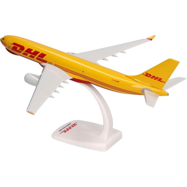 1/87 DHL (European Air Transport) Küçük Airbus A330-200F Modeli, Herpa 614139 - Görsel 3