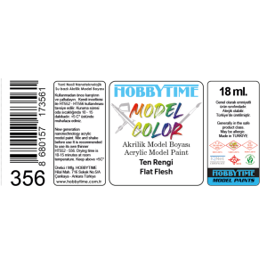 18 ml. Ten Rengi (Flat Flesh) Akrilik Boya