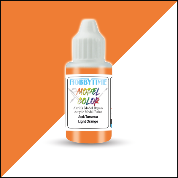 18 ml. Açık Turuncu (Light Orange) Akrilik Boya