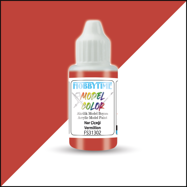 18 ml. FS31302 Nar Çiçeği (Vermillion) Akrilik Boya