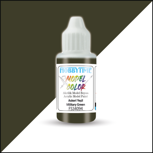 18 ml. FS34094 Askeri Yeşil (Military Green) Akrilik Boya