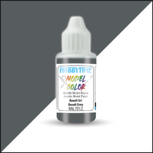 18 ml. RAL7012 Bazalt Gri (Basalt Grey) Akrilik Boya