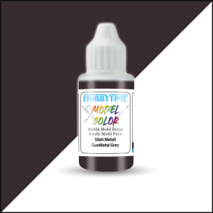 18 ml. Metalik Silah Metali (GunMetal Grey) Akrilik Boya