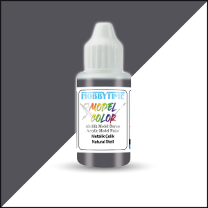 18 ml. Metalik Çelik (Natural Stell) Akrilik Boya