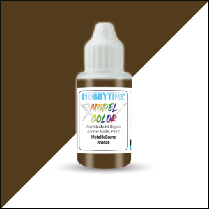 18 ml. Metalik Bronz (Bronze) Akrilik Boya