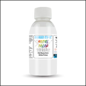 100 ml. Mat Beyaz Astar (White Primer) Akrilik Boya