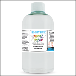 200 ml. Mat Beyaz Astar (White Primer) Akrilik Boya