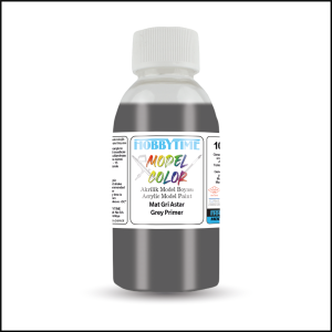 100 ml. Mat Gri Astar (Grey Primer) Akrilik Boya