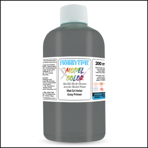 200 ml. Mat Gri Astar (Grey Primer) Akrilik Boya