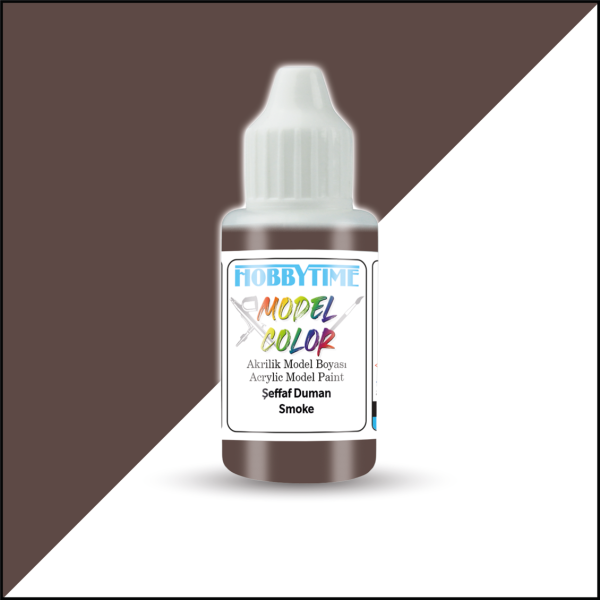18 ml. Şeffaf Duman (Smoke) Akrilik Boya