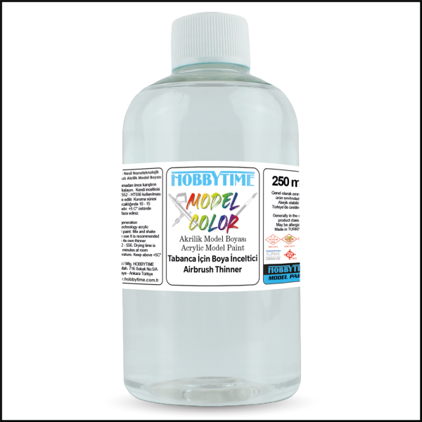 250 ml. Tabanca için Boya İnceltici (Airbrush Thinner)