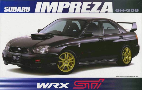 1/24 Subaru Impreza WRX Sti/2003 V-Limited Araba Maketi, Fujimi ID-103