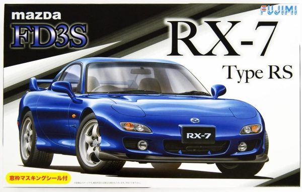 1/24 Mazda FD3S RX-7 Type RS (Cam Boyama Maskesi ile) Araba Maketi, Fujimi ID-36