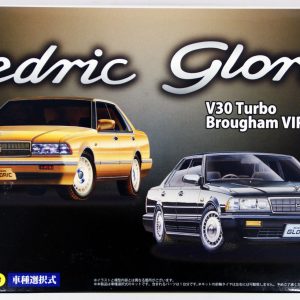 1/24 Nissan Cedric/Gloria V30 Turbo Brougham VIP Y31 (Cam Boyama Maskesi ile) Araba Maketi, Fujimi ID-182