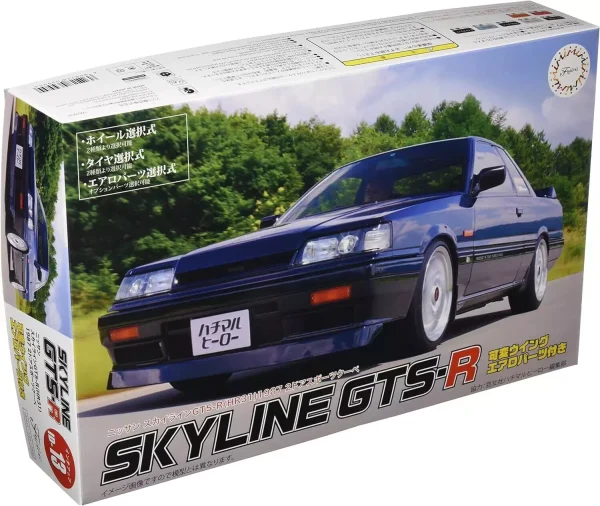 1/24 Nissan Skyline GTS-R (HR31) 1987 2Dr Sports Coupe Araba Maketi, Fujimi ID-13 - Görsel 2