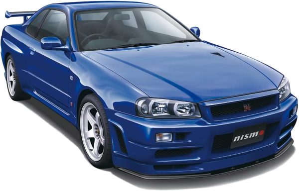 1/24 Nissan Skyline R34GTR Nismo Araba Maketi, Fujimi ID-64 - Görsel 2
