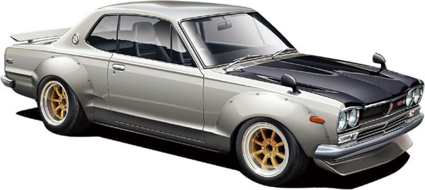1/24 Nissan Skyline 2000 GT-R (KPGC10) Full-Works Version Araba Maketi, Fujimi ID-142 - Görsel 2