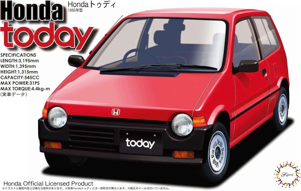 1/24 Honda Today Araba Maketi, Fujimi ID-12