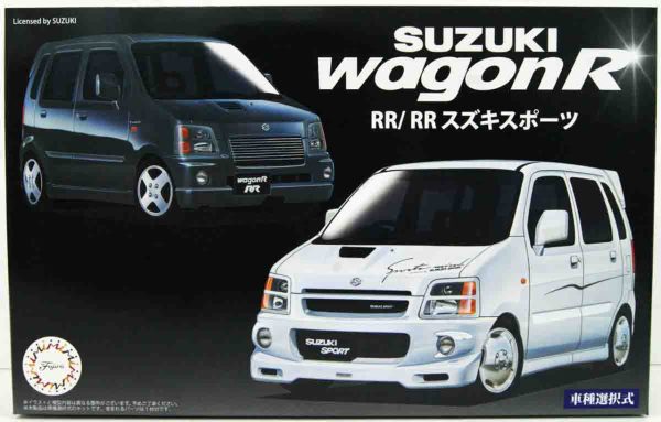 1/24 Suzuki Wagon R RR/RR Sports Araba Maketi, Fujimi ID-45