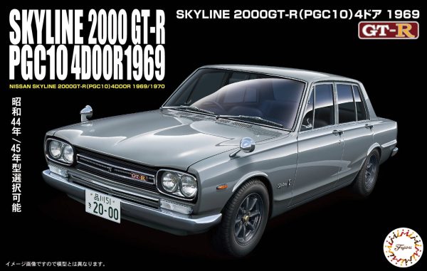 1/24 Nissan PGC-10 GT-R 1969 Araba Maketi, Fujimi ID-3
