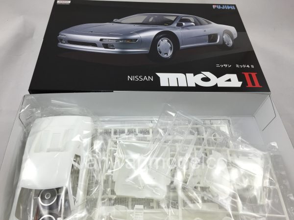 1/24 Nissan MID4 II Araba Maketi, Fujimi ID-65 - Görsel 2