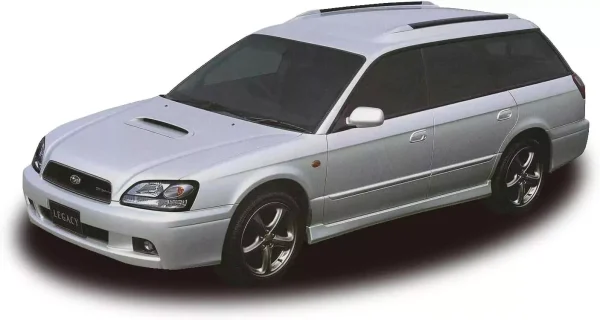 1/24 Subaru Legacy Touring Wagon GT-B E-tuneII / Version B Araba Maketi, Fujimi ID-77 - Görsel 2