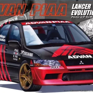 1/24 Advan-Piaa Mitsubishi Lancer Evolution VII Yarış Arabası Maketi, Fujimi ID-307
