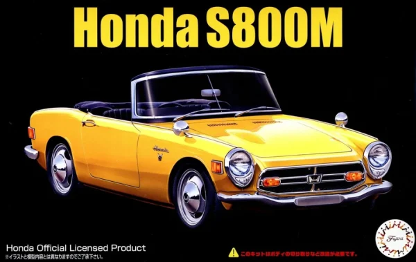 1/24 Honda S800M Araba Maketi, Fujimi ID-309