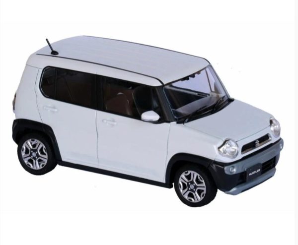 1/24 Suzuki Hustler (Pure White Pearl) Araba Maketi, Fujimi C-NX-5 - Görsel 2
