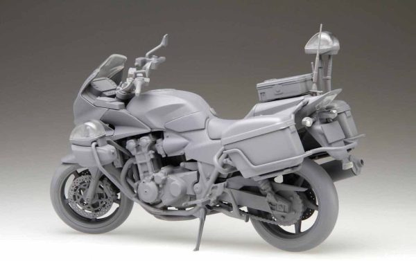 1/12 CB1300P Motorcycle Police Motorsiklet Maketi, Fujimi Bike-No14 - Görsel 2