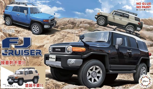 1/24 FJ Toyota Cruiser (Red Color Package Type) Cip Maketi, Fujimi C-NX-9 EX-4