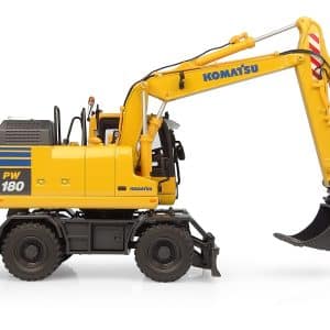 1/50 Komatsu PW148-11 Lastik Tekerli Kovalı Ekskavatör, Universal Hobbies UH8162