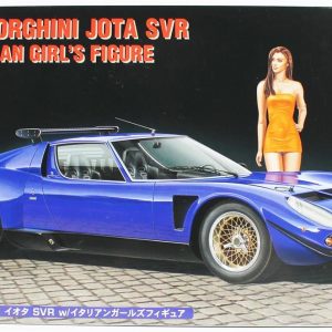 1/24 Lamborghini Jota SVR w/Italian Girl's Figure limited edition maketi