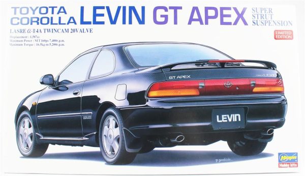 1/24 Toyota Corolla Levin GT Apex Super Strut Suspension limited edition maketi