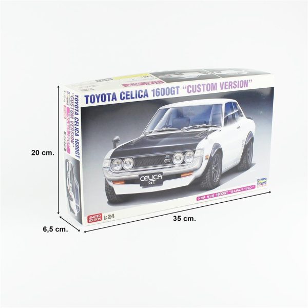 1/24 Toyota Celica 1600GT limited edition maketi, Hasegawa 20672 - Görsel 5
