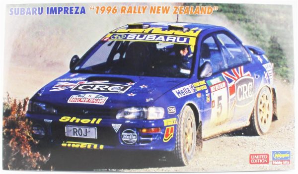 1/24 Subaru Impreza (1996 Rally New Zealand) maketi
