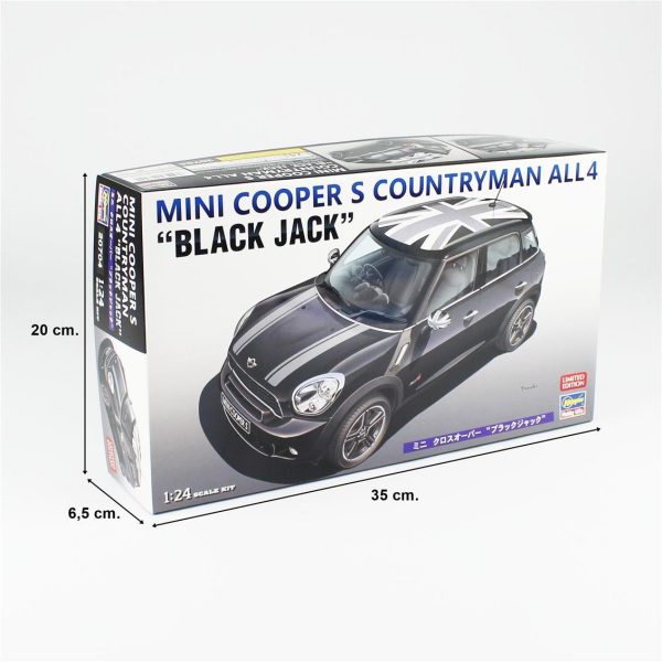 1/24 Mini Cooper S Countryman All4 maketi, Hasegawa 20704 - Görsel 5
