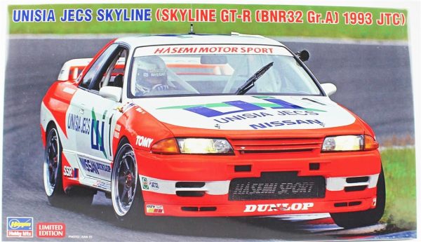 1/24 Nissan Unisia JECS Skyline (Skyline GT-R [BNR32 Gr.A] 1993 JTC) maketi