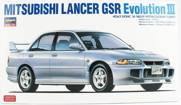 1/24 Mitsubishi Lancer GSR Evolution III maketi