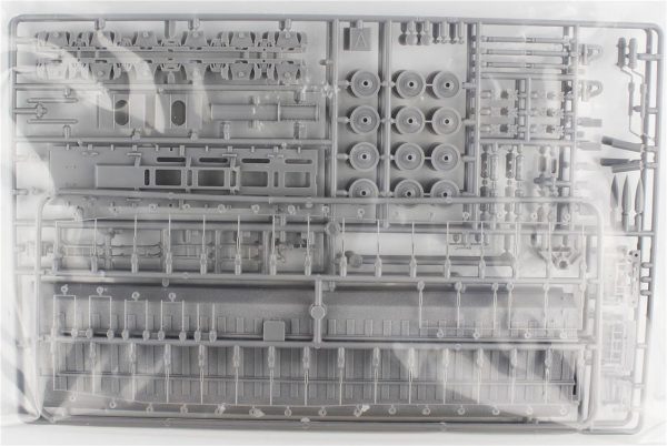 1/72 German Railway Gun K5 (E) Leopold Winter Camouflage w/Figure maketi, Hasegawa 30070 - Görsel 4